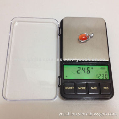 Digital pocket jewelry, scale/auto off/tare/low battery indication/backlight LCD display